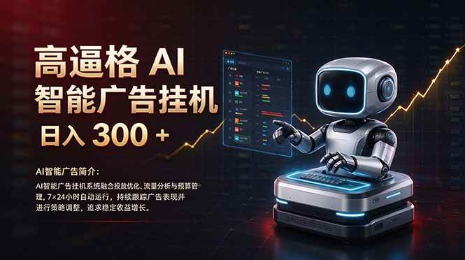 普通人的 AI 副业机会，日入300+新手小白也能起步，
