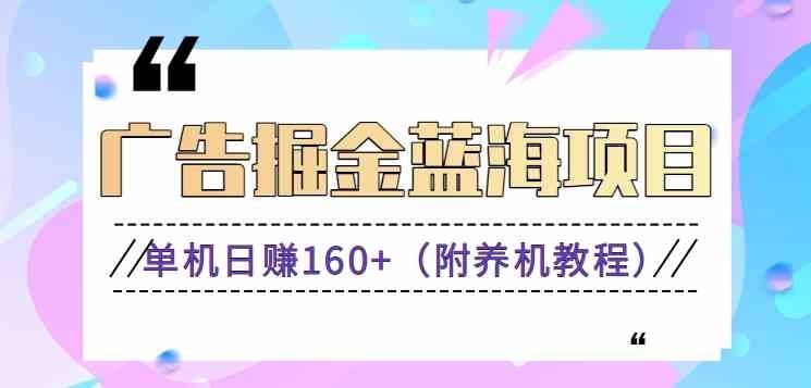 （新）广告掘金蓝海项目二，0门槛提现，适合小白 宝妈 自由工作者 长期稳定